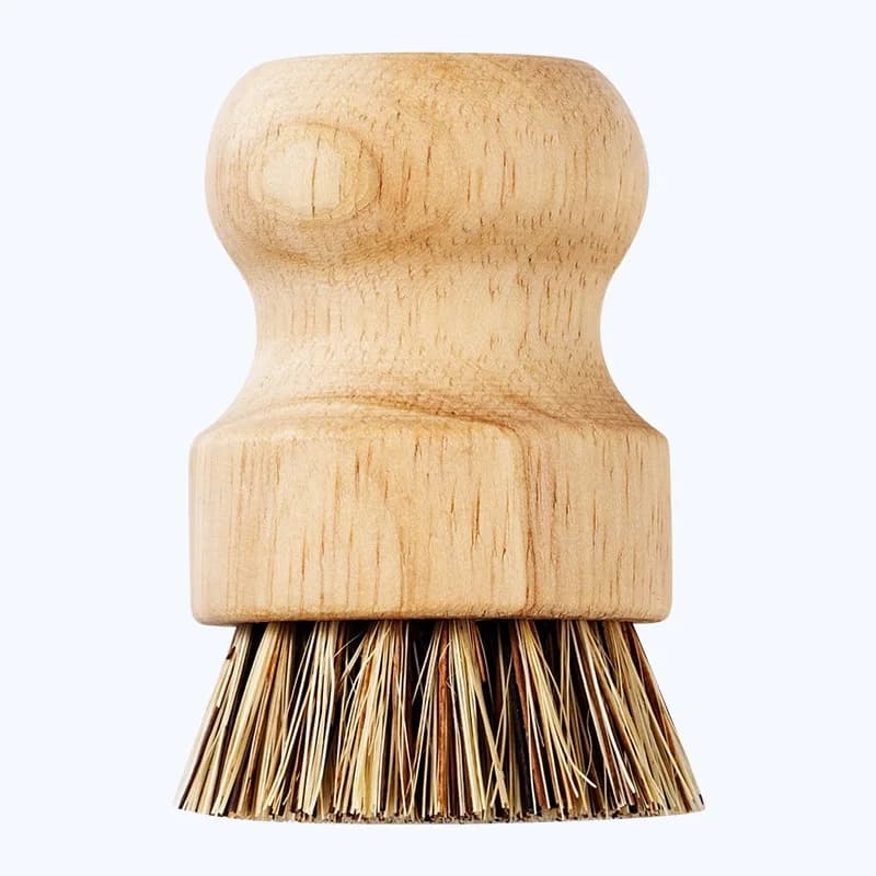 2 Pcs Wooden Dish Brush Kitchen Cleaning Brush Natural Sisal Coconut — image 9