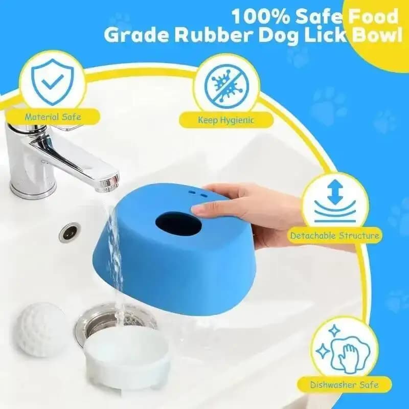 Non Slip Raised Dog Bowl Anti Spill Pet Feeding Food Water Bowl for Puppy — image 5