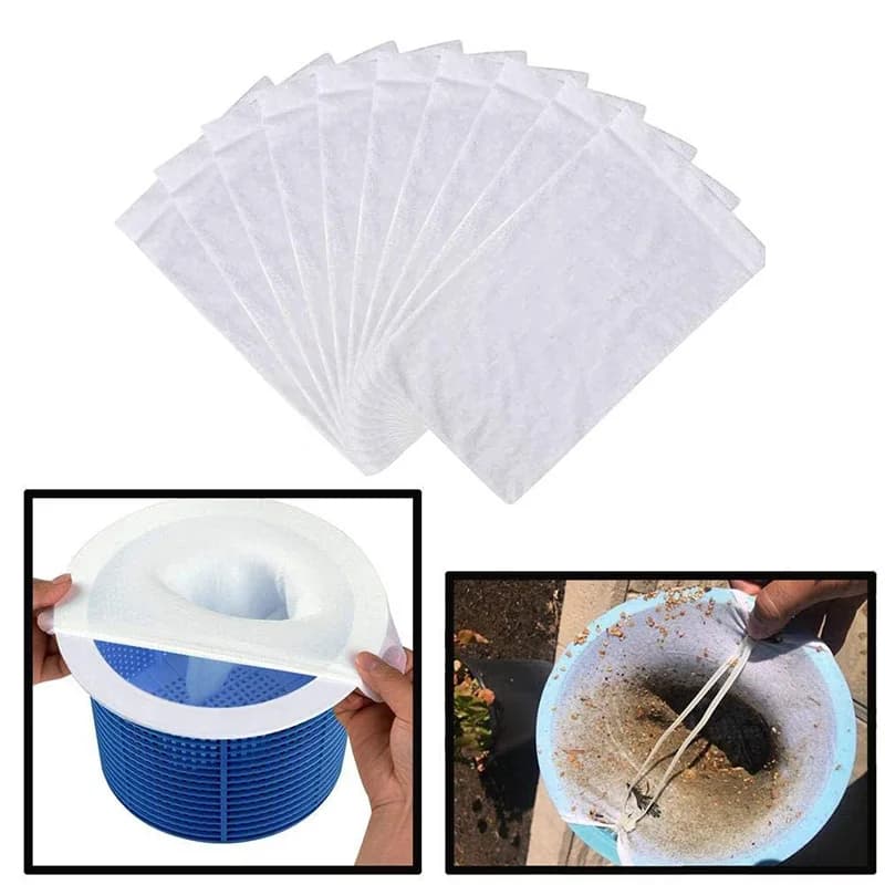10 Pcs Pool Skimmer Socks Filter Storage Nylon Swimming Pool Basket Set — image 4