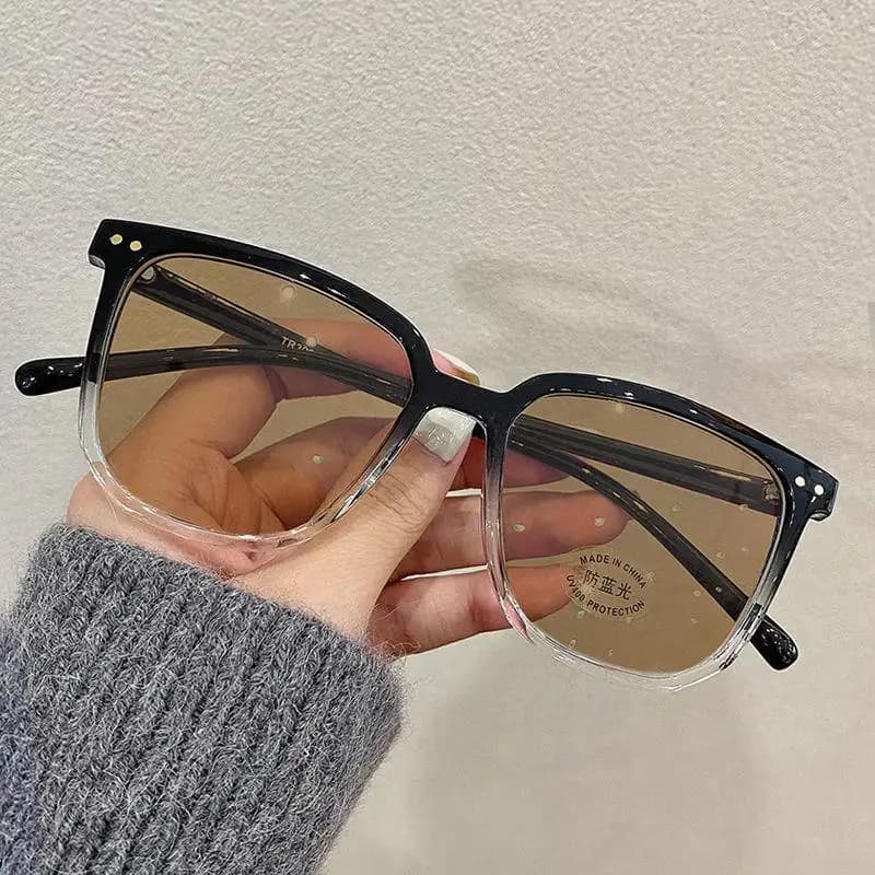 Photochromic Myopia Glasses Colour Changing Square Smart Sunglasses Trendy — image 7