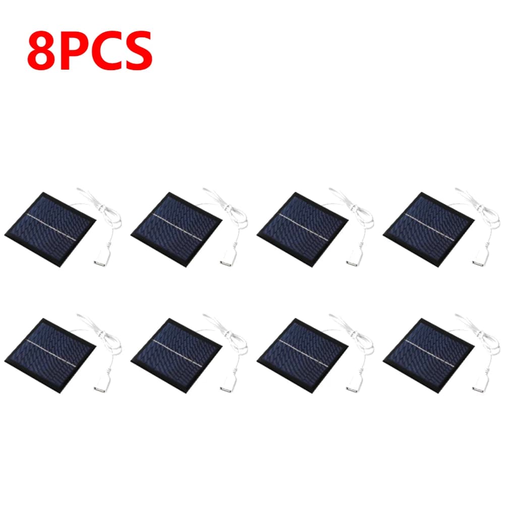 Solar Panel 5.5V 1W 180mA USB Mini DIY Solar System Battery Charger New 10PCS UK — image 11