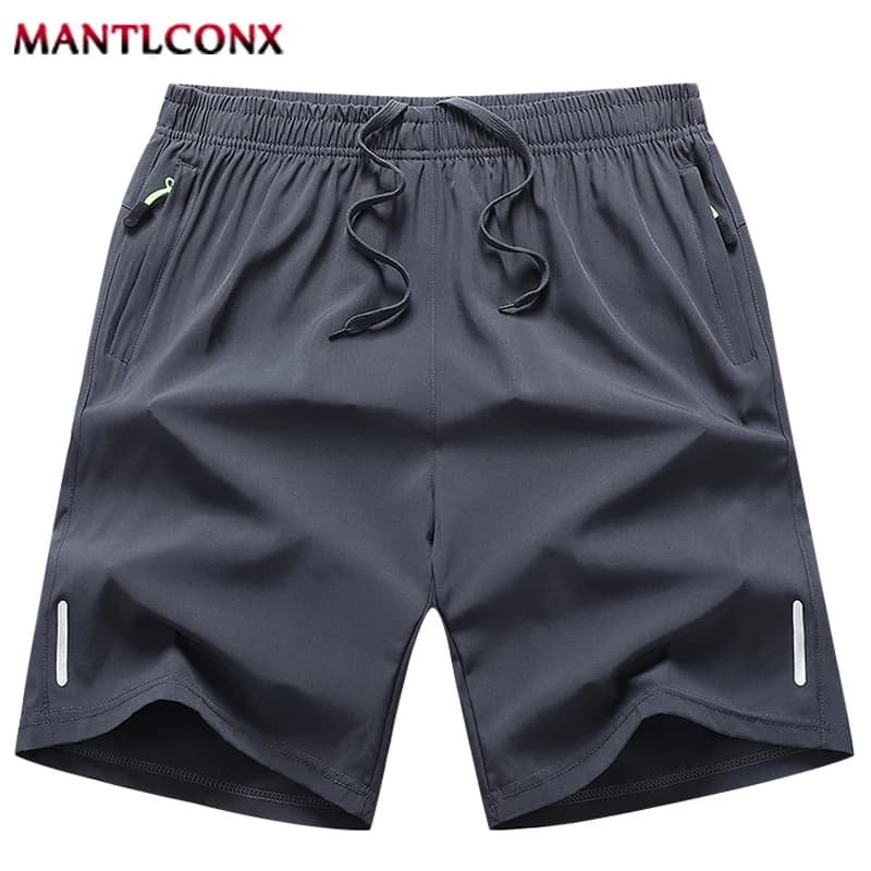 Men's Running Gym Shorts Training Sports Casual Summer Black Grey — image 10