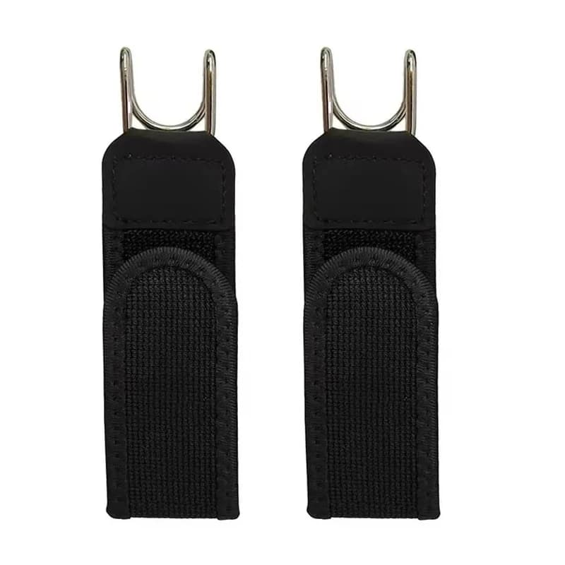 Elastic Belt No Buckle Adjustable Invisible Waistband with Metal Hook and Velcro — image 7