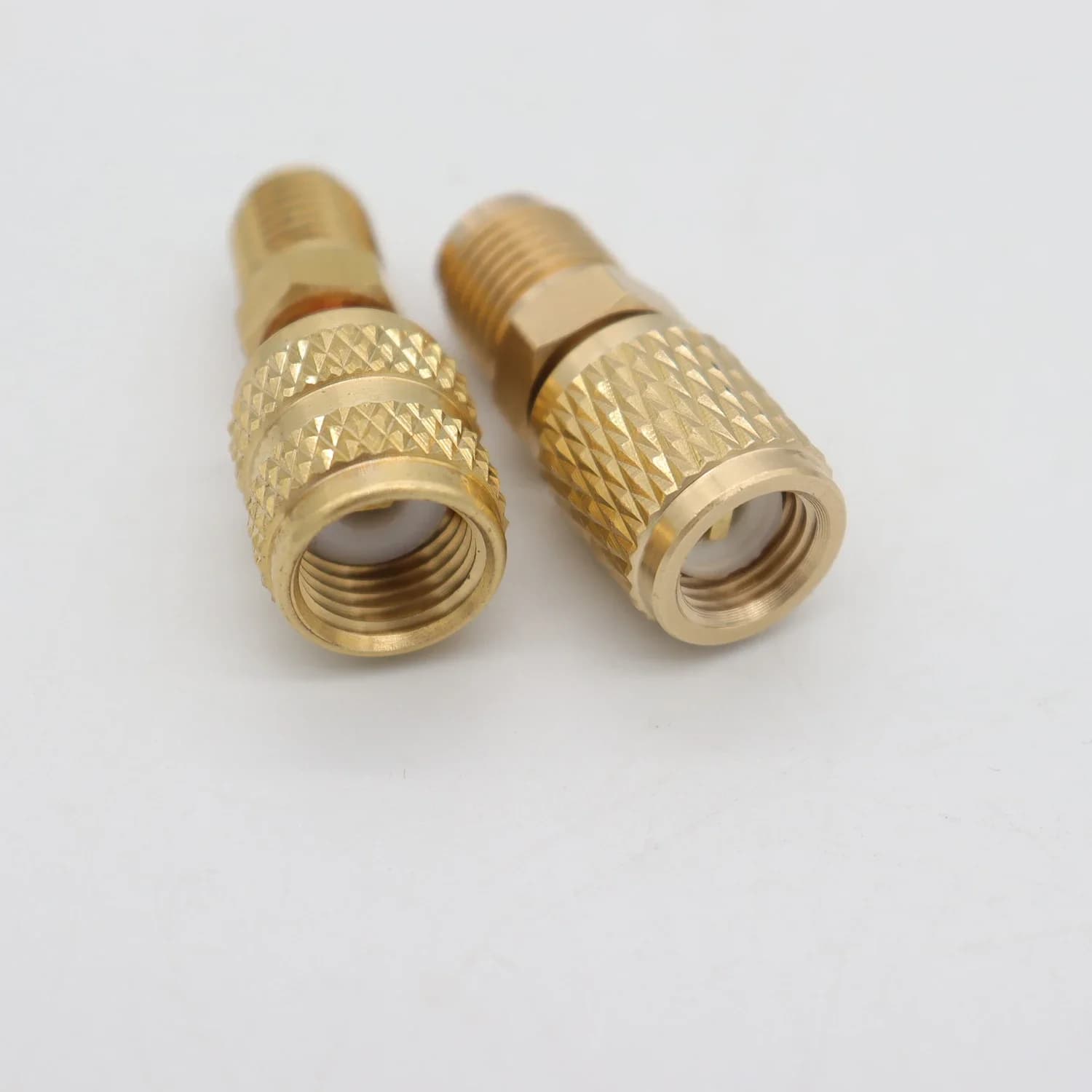 Vacuum Pump Brass Adapter R410a 5/16 SAE F To 1/4 SAE New 1PCS Quick Couplers UK — image 6