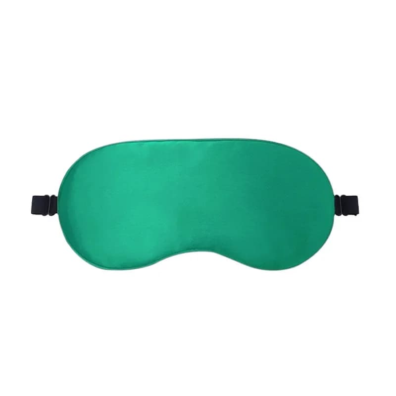 Sleep Eye Mask Blackout 100% Zero Pressure Silk Blindfold Adjustable New Soft UK — image 18
