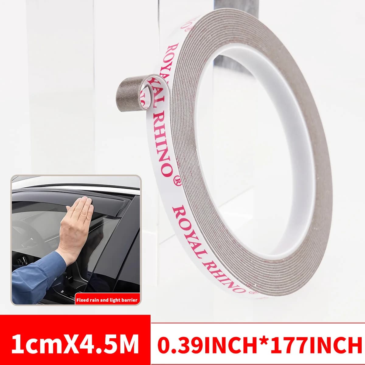Extra Strong Double Sided Tape 450cm Adhesive for Car Mounting Tear Off — image 8
