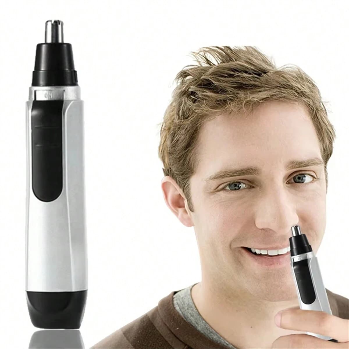 Electric Nose Hair Trimmer Ear Eyebrow Facial Hair Remover for Men and Women — image 7
