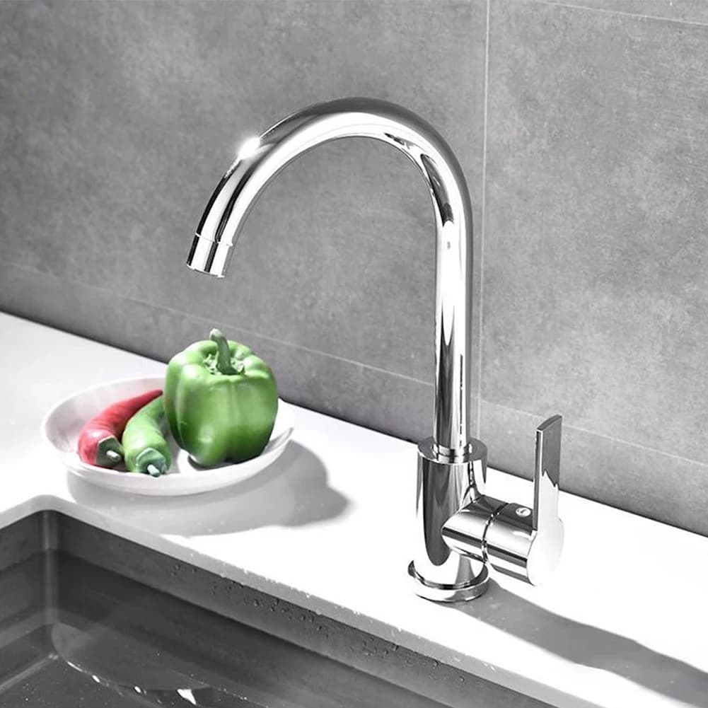 Kitchen Faucet Pull Out Mixer Single Handle Hot Cold Water Tap New Two Function — image 4