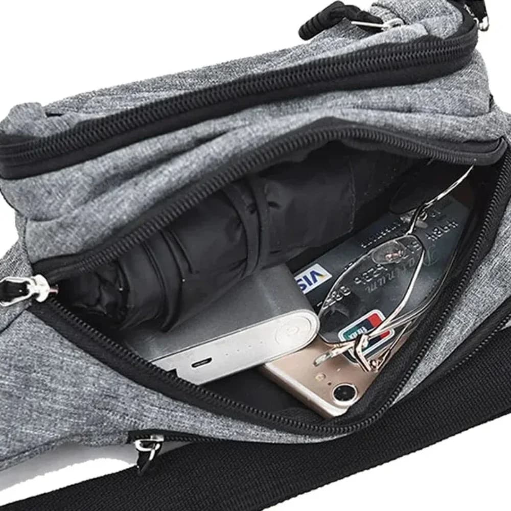 Waist Bag for Men Women Large Capacity Belt Bag Anti Splash New 2024 Mobile Wear — image 5