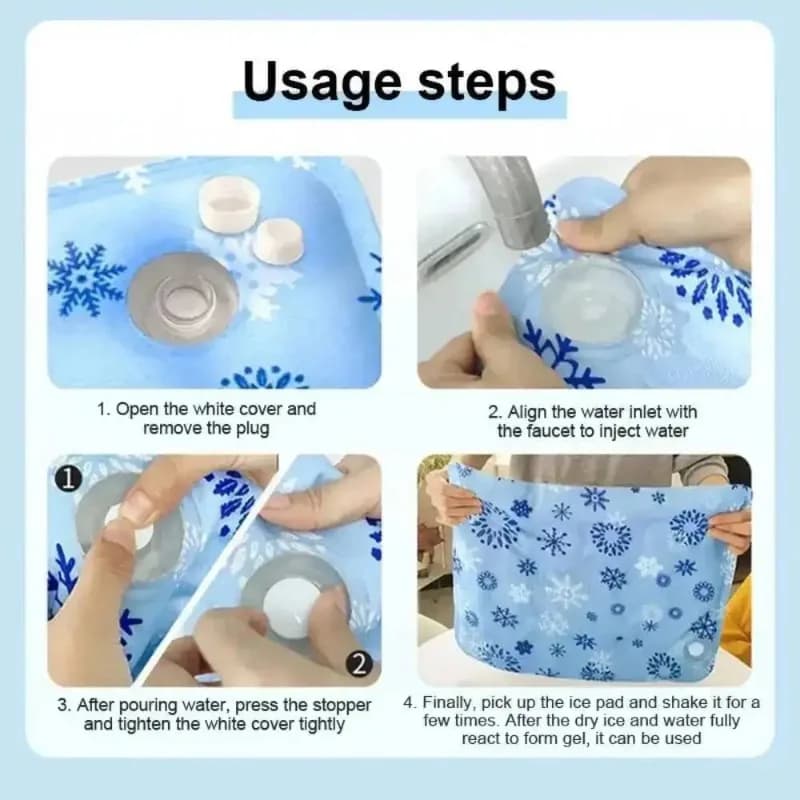 Pet Cooling Mat Ice Gel Cushion Bed for Dogs Summer Floor Pad — image 3