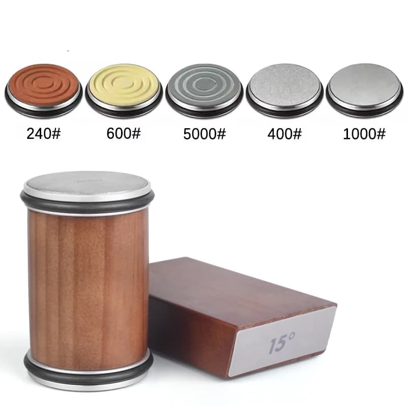 Rolling Knife Sharpener Magnetic Holder Diamond Stone Kit 15 20 Degree — image 7