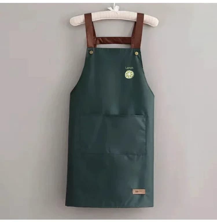 Waterproof Antifouling Work Apron Large Pocket for Restaurant Chef & Hotel — image 2