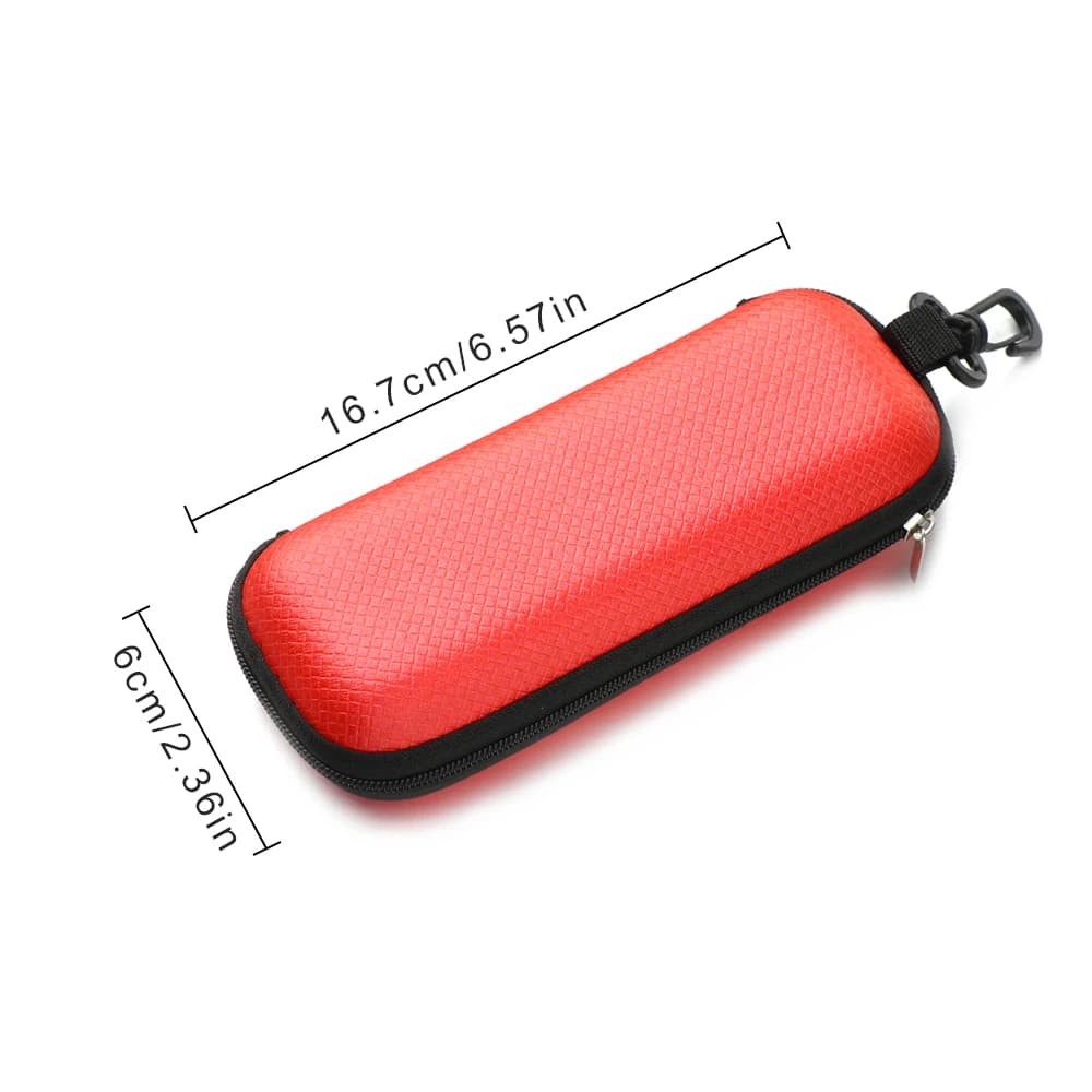 Portable EVA Hard Sunglasses Case Eyewear Box with Lanyard — image 6