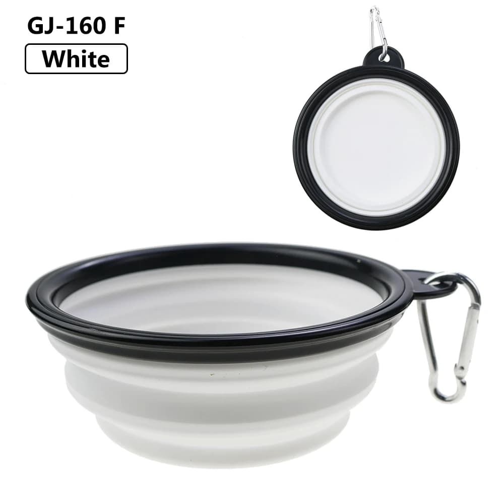 Collapsible Silicone Pet Dog Bowl Portable Travel Water Food Feeder for Camping — image 17