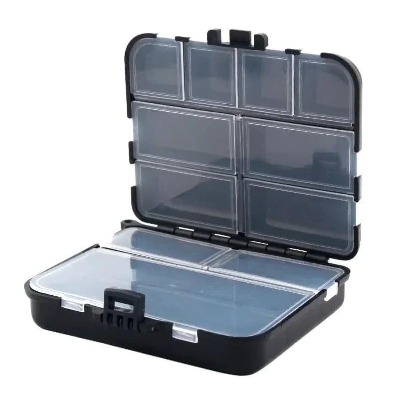 Fishing Storage Box Hook Parts Tackle Accessories with Hand Rope New Lead Head U — image 4