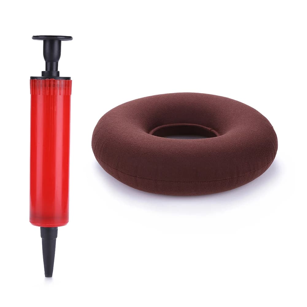 Inflatable Donut Seat Cushion Tailbone Coccyx Pressure Relief Ring Pillow — image 8