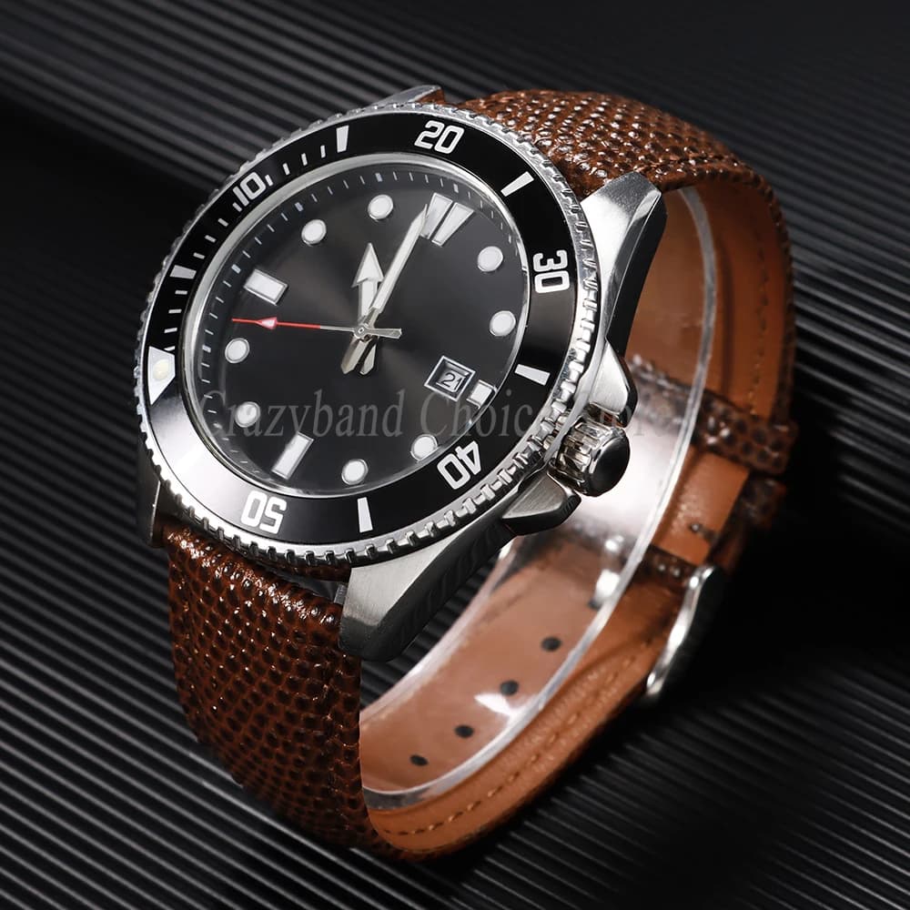 Lizard Texture Leather Watch Strap Universal Band 14mm 16mm 18mm 19mm 20mm 22mm — image 5