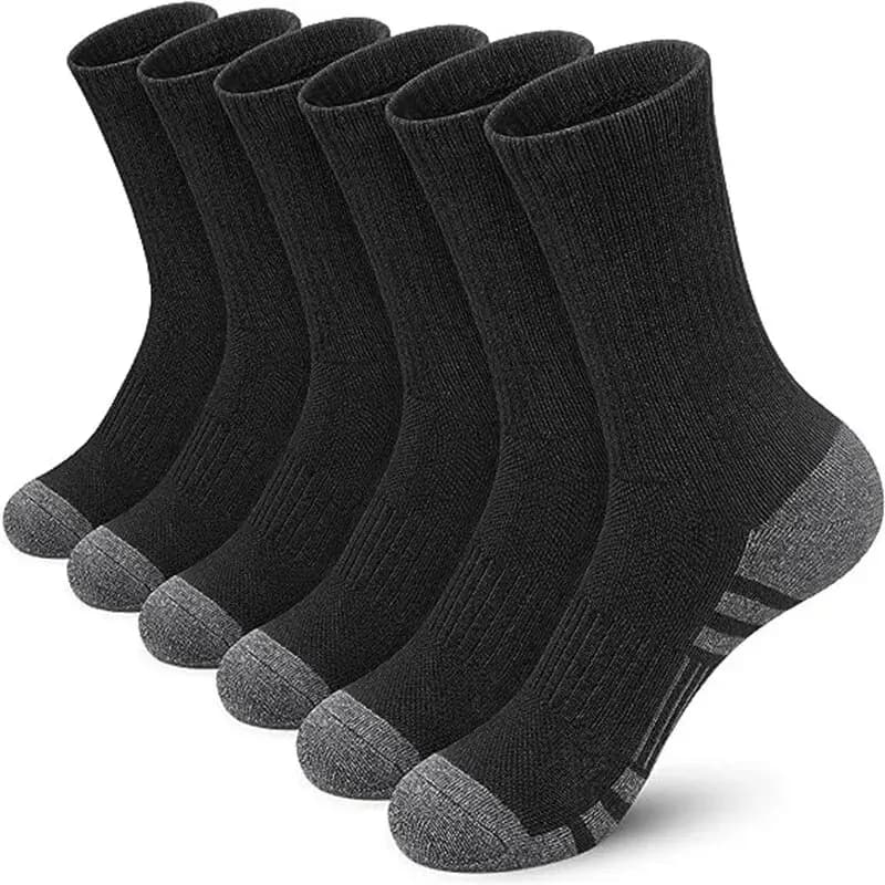 Men's Gym Socks 6/12 Pairs High Quality Soft Ground-Gripping New Outdoor Large U — image 7