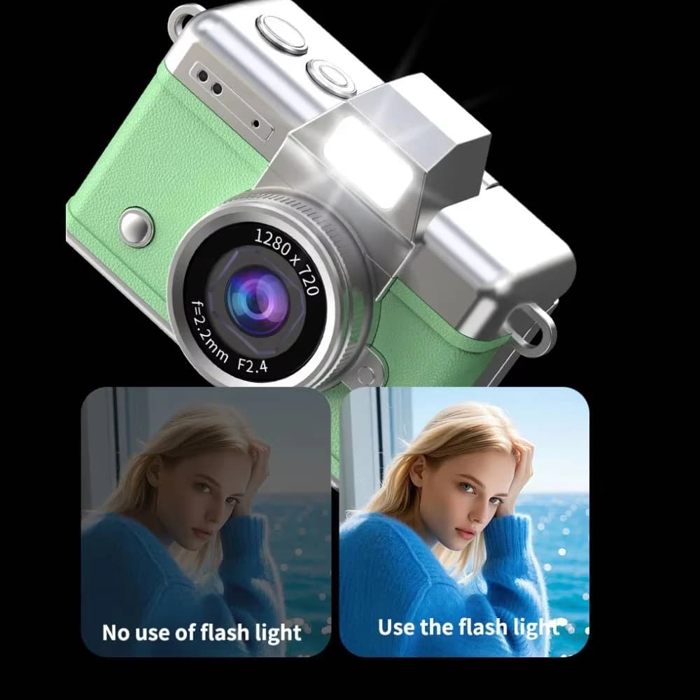 Mini Digital Camera Keychain 1.47 Flip Screen HD Video Recorder New Ourlife Inch — image 5