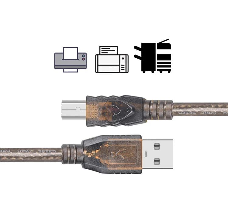 USB 2.0 Printer Cable Type A Male to B Male Active Extension 10m 15m 20m Scanner — image 4