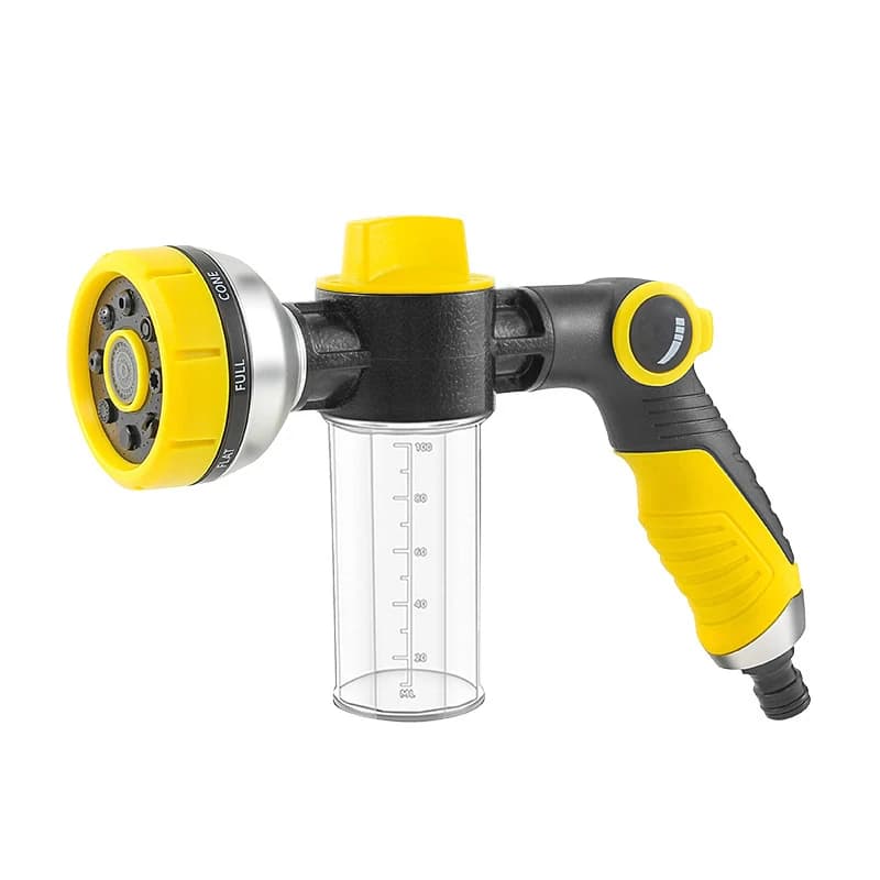 Garden Water Spray Gun High Pressure Foam Bottle Car Wash Nozzle Sprayer — image 8
