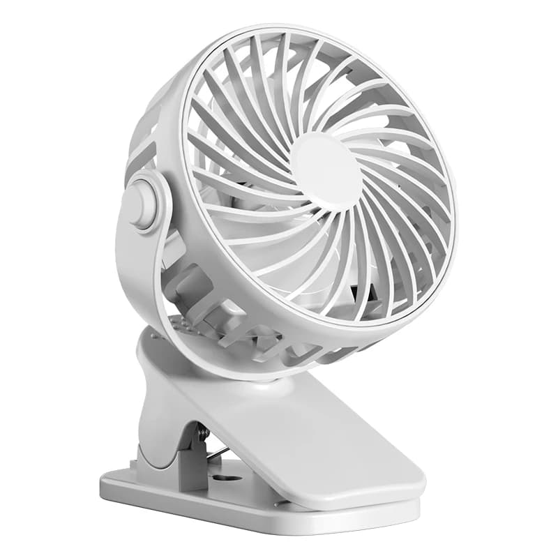 Portable Rechargeable Clip-On Fan 720° Rotating with Night Light — image 10
