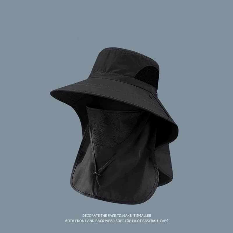 Summer Sun Hat UV Protection Fishing Cap Men Women Hiking Camping Visor — image 7