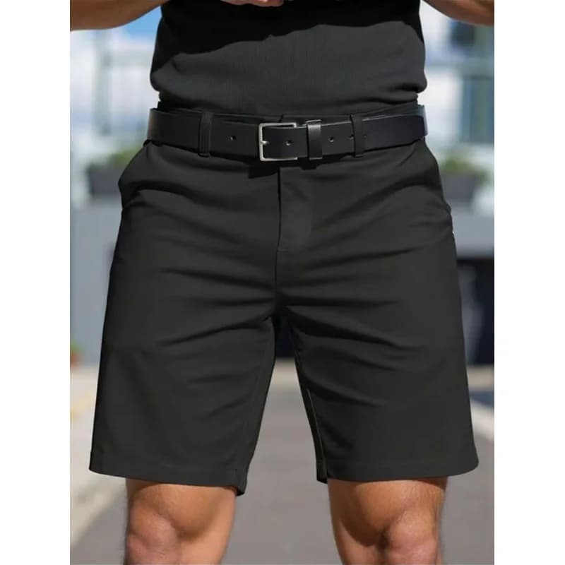 Men's Casual Slim Fit Long Trousers Cotton Blend Straight Leg Autumn — image 7