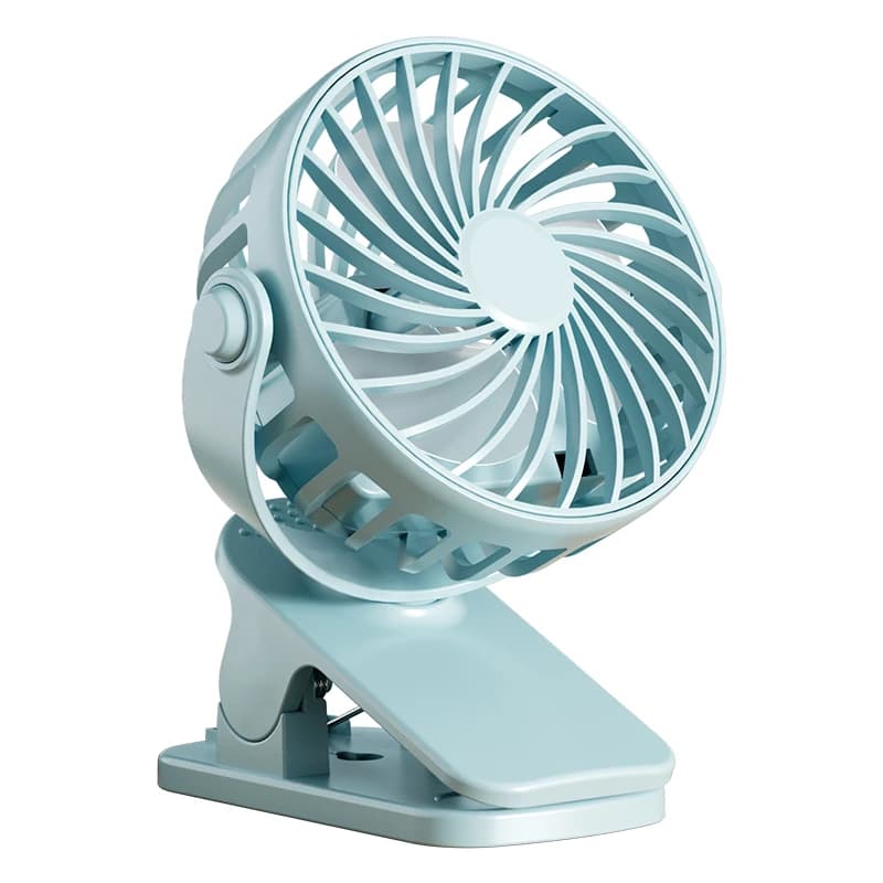 Portable Rechargeable Clip-On Fan 720° Rotating with Night Light — image 8