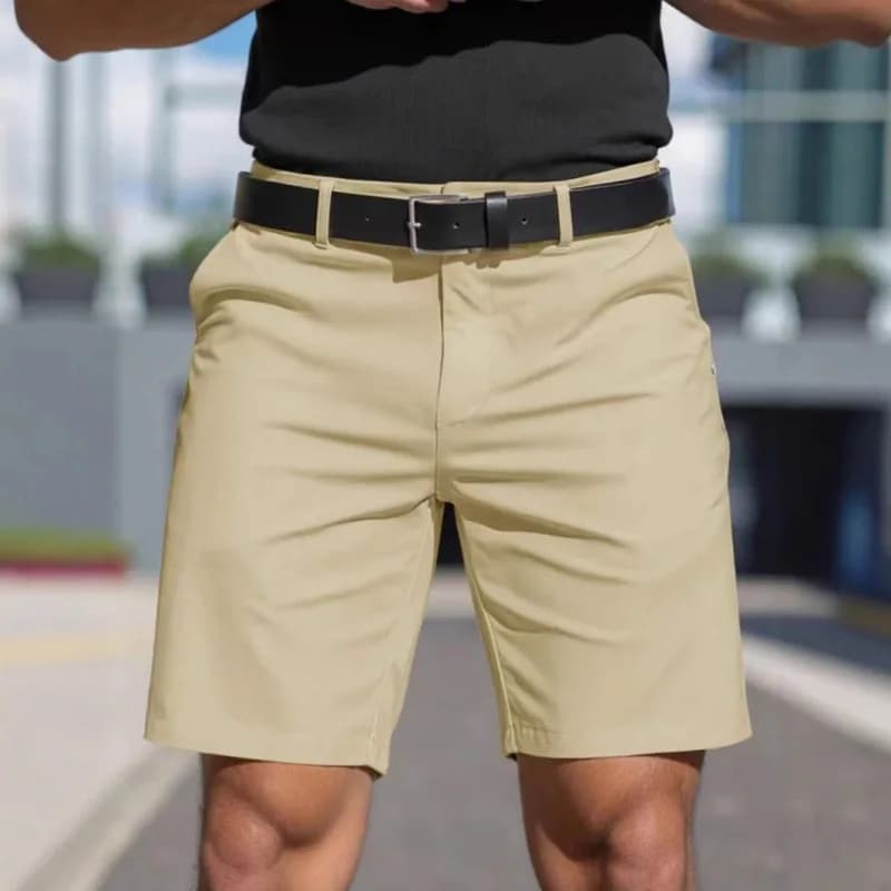 Men's Casual Slim Fit Long Trousers Cotton Blend Straight Leg Autumn — image 2