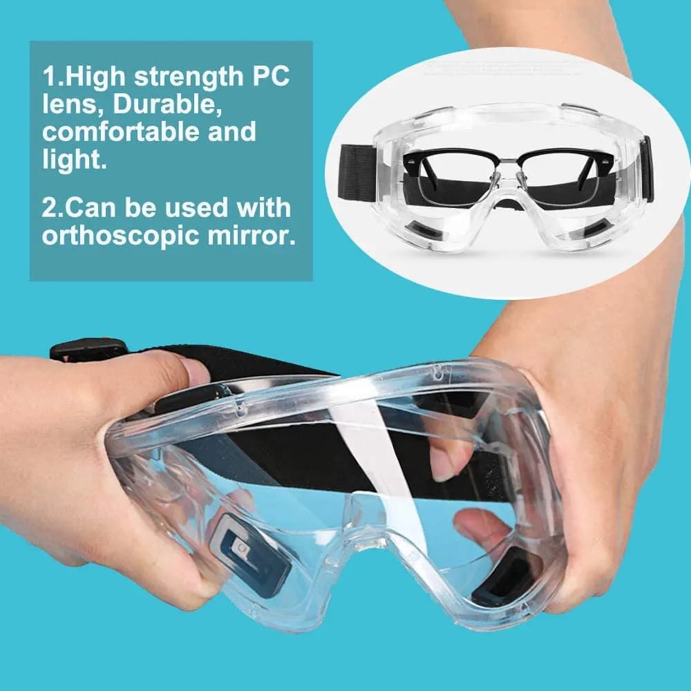 Motorcycle Goggles Dust-Proof Safety Glasses Eye Protection for Men and Women — image 6