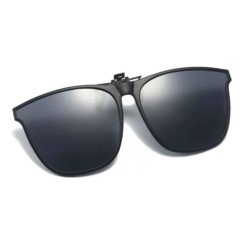 Polarized Clip On Sunglasses Men Car Driver UV400 Anti Glare New Goggles Vintage — image 2