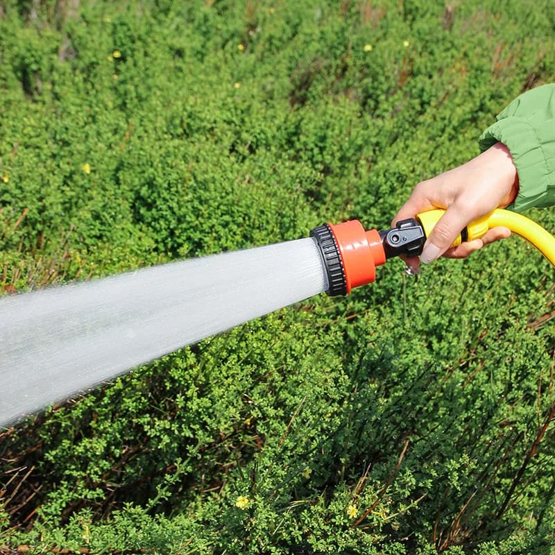 Garden Water Spray Gun High Pressure Foam Bottle Car Wash Nozzle Sprayer — image 3