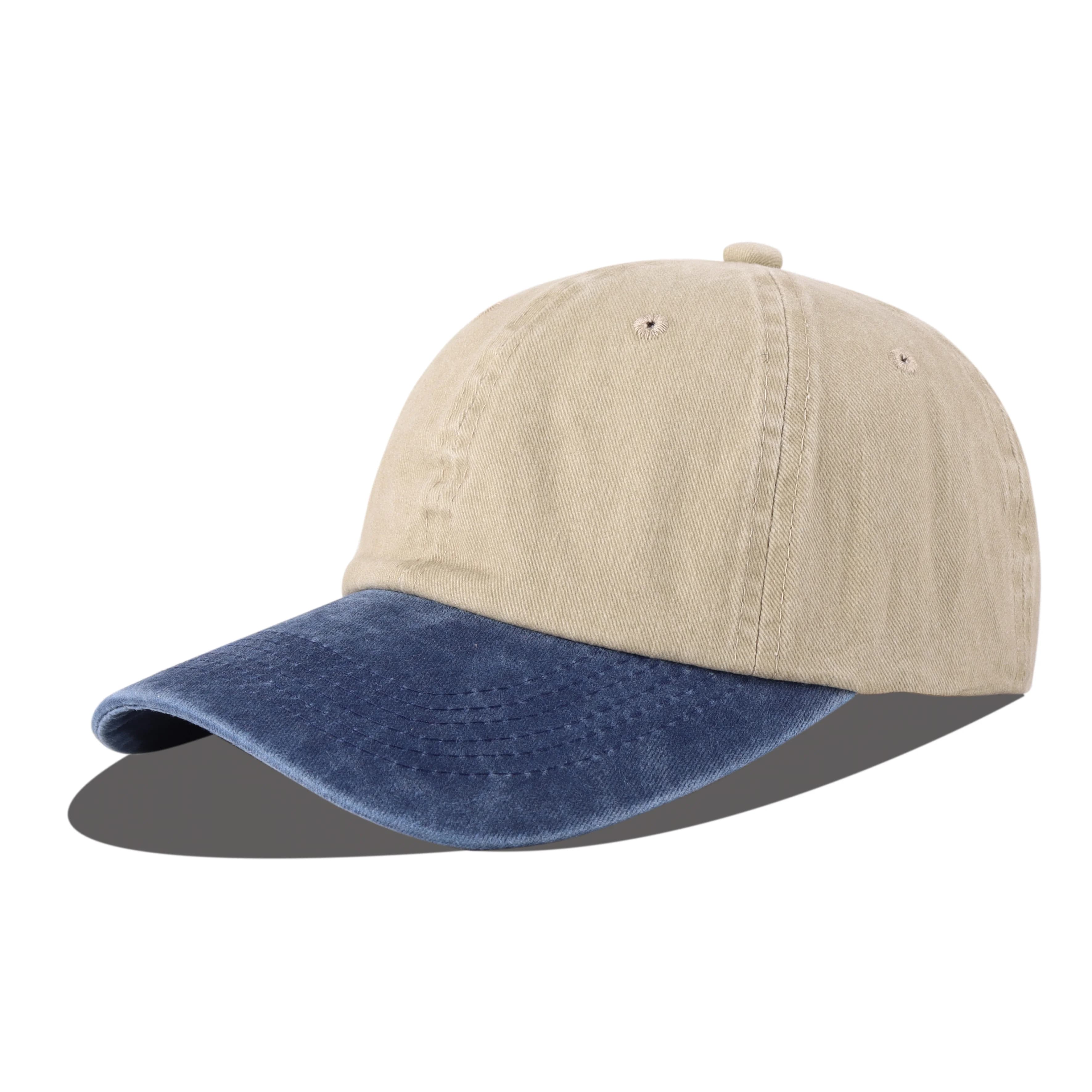 Baseball Cap 100% Cotton Unisex Adjustable Dad Hat Washed Denim New LANGZHEN Men — image 11