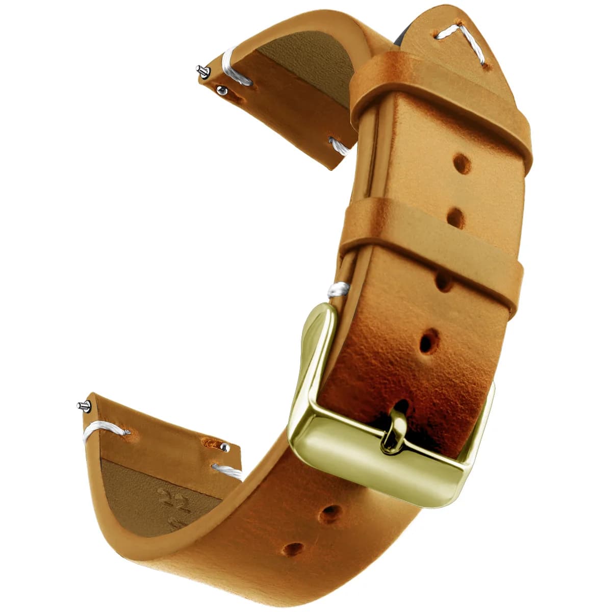 Genuine Leather Watch Band Quick Release 18-24mm Strap 18mm 19mm 20mm UK — image 20