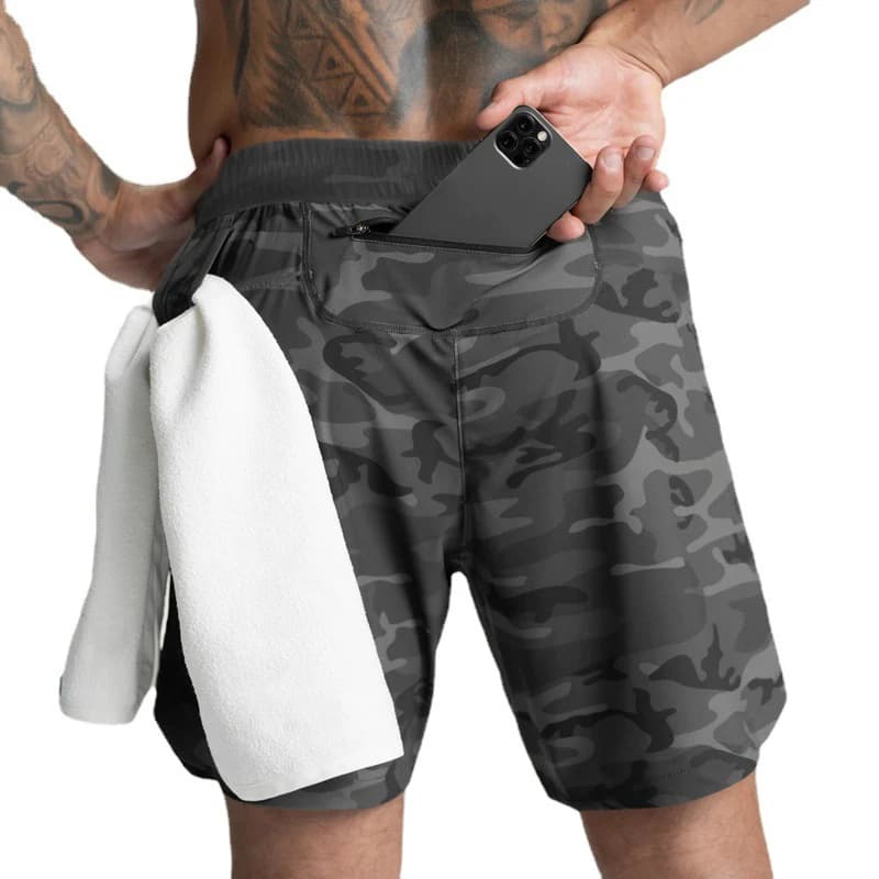 Men's Shorts Quick Dry Running Fitness Sports Casual New S M L XL XXL 2024 Layer — image 4