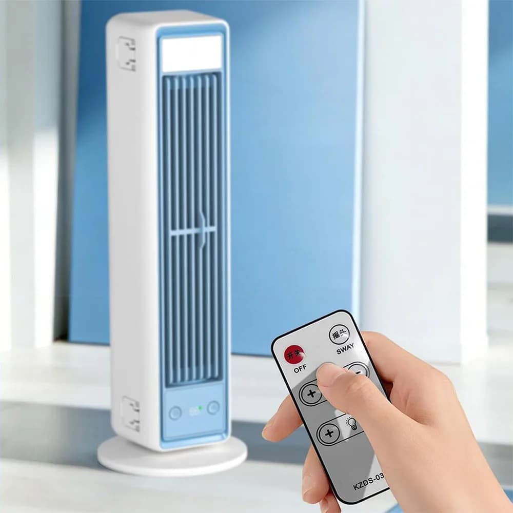 Silent Tower Fan Portable Air Cooler for Office Home Strong Wind Cooling — image 7