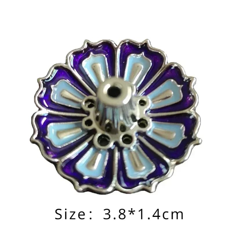 Incense Holder Stick Burner Alloy Lotus 3 Level Ash Catcher New for Sticks and U — image 8