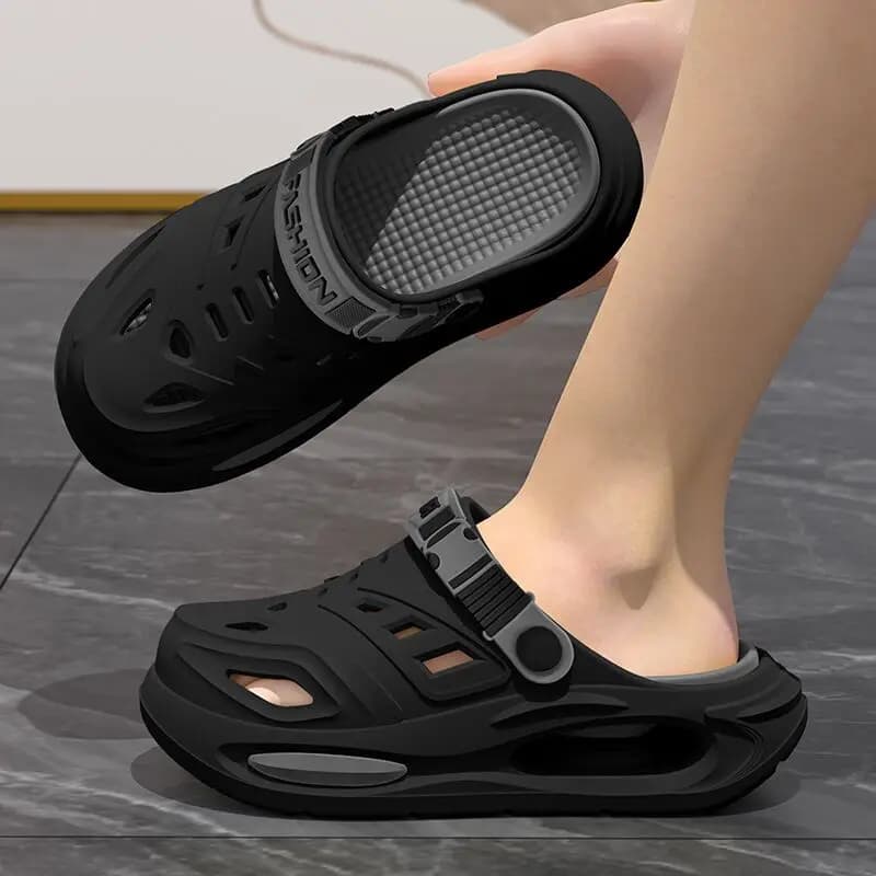 Arch Support Anti Slip Soft Sole Slippers Breathable Summer Hole Shoes wear cool — image 8