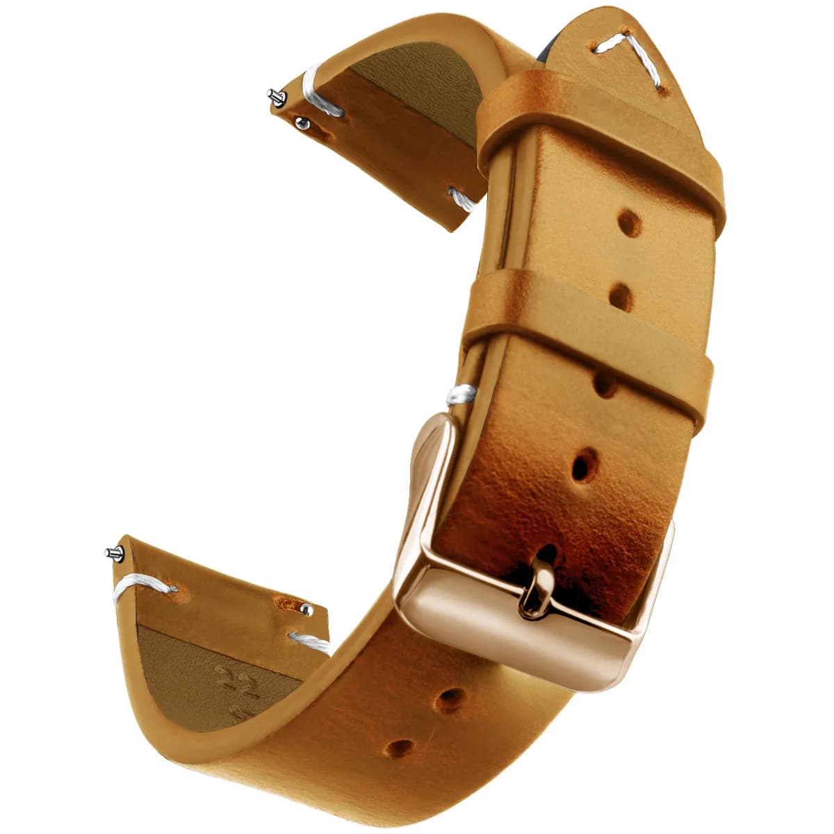 Genuine Leather Watch Band Quick Release 18-24mm Strap 18mm 19mm 20mm UK — image 19