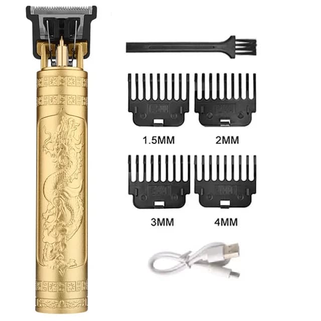 Professional Hair Clipper Barber Rechargeable Trimmer Machine Carving Metal — image 7