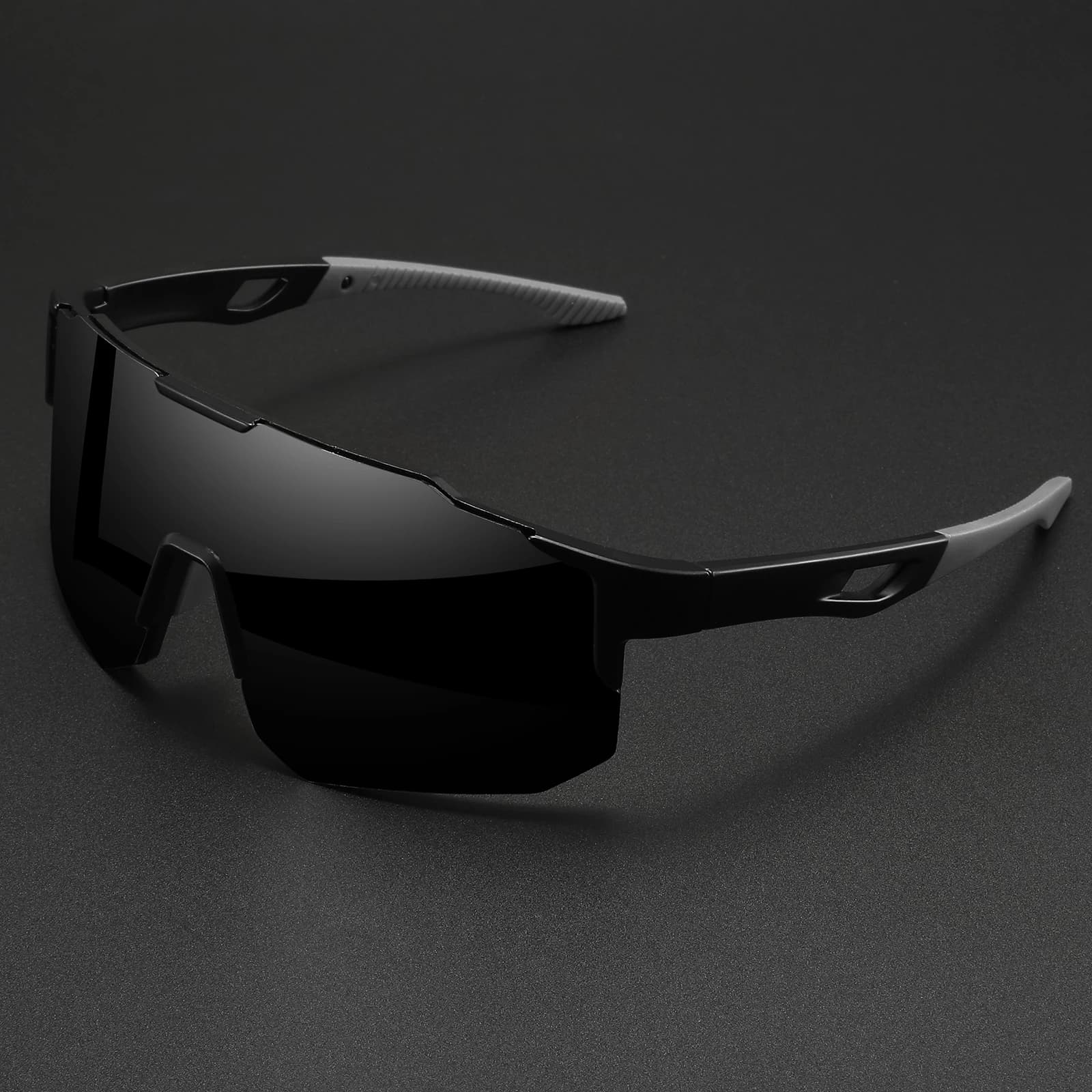 Sports Sunglasses Oversized Wraparound UV400 Cycling Hiking Outdoor New Colorful — image 9