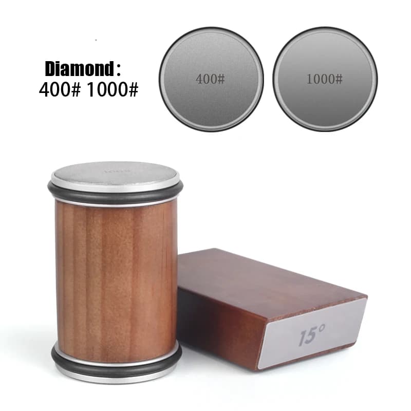 Rolling Knife Sharpener Magnetic Holder Diamond Stone Kit 15 20 Degree — image 14