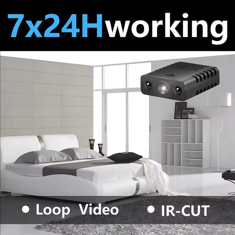 Mini 4K HD WiFi Security Camera Night Vision Motion Detection Video Recorder — image 4