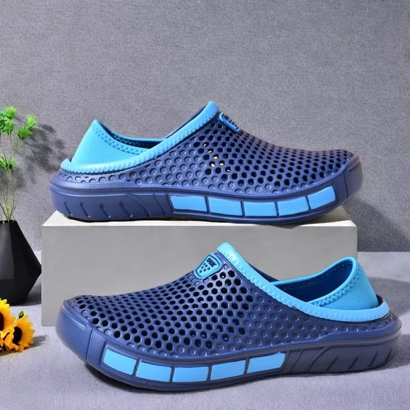 Men's Lightweight Slip-On Clogs Non-Slip Sandals for Beach Garden Outdoor Casual — image 4