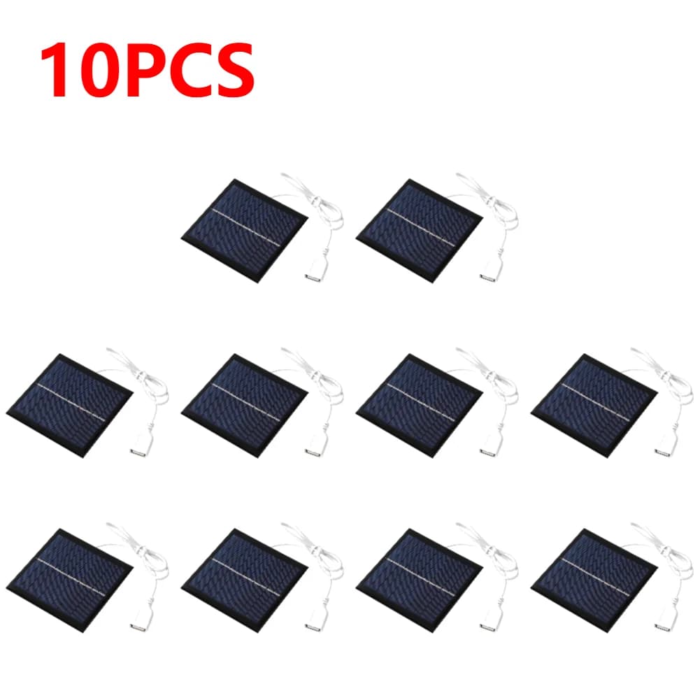 Solar Panel 5.5V 1W 180mA USB Mini DIY Solar System Battery Charger New 10PCS UK — image 10