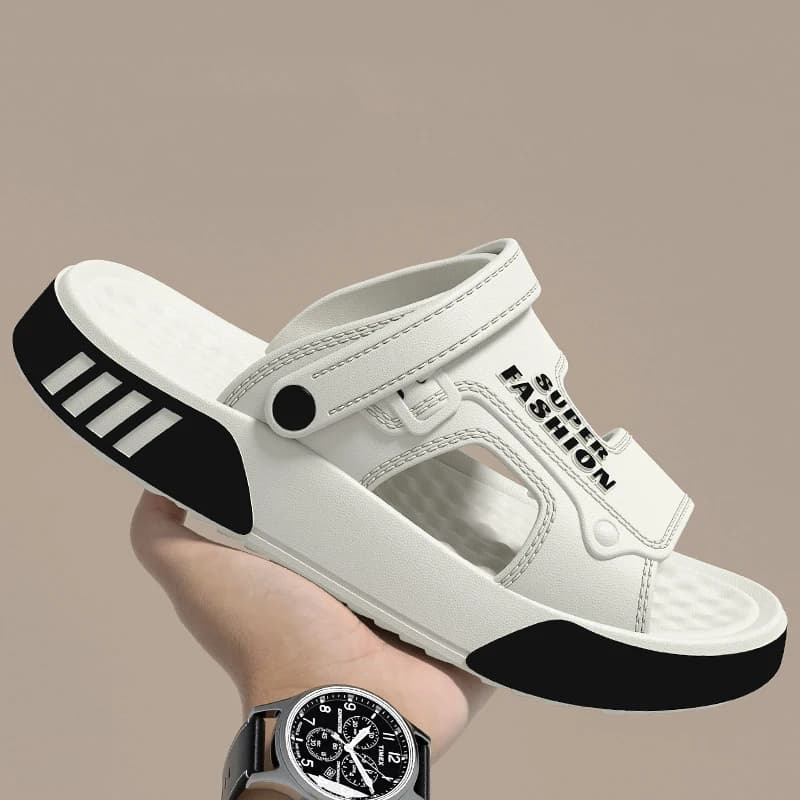 Men's Summer EVA Slippers Soft-Soled Platform Slides Sandals Indoor Outdoor — image 8