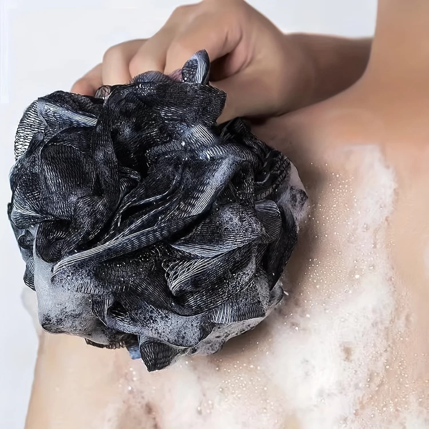 Exfoliating Body Scrubber Set Back Scrubber Bath Glove Loofah — image 6