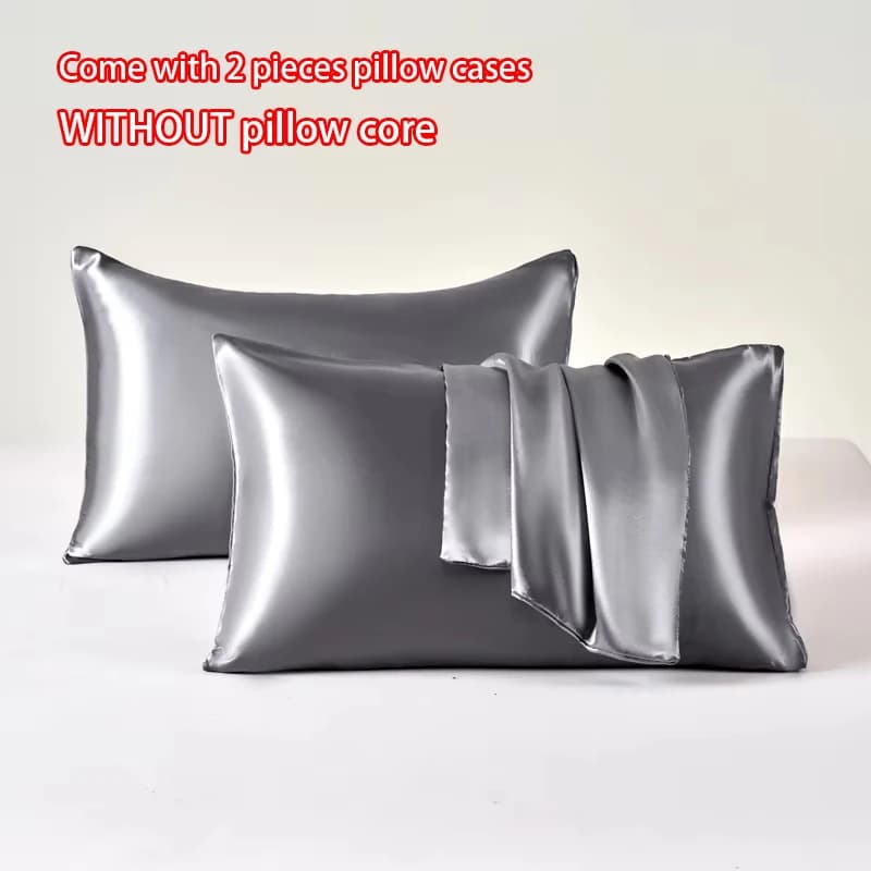 Satin Pillowcase Set of 2 Soft Breathable Cooling Pillow Covers | 2 Pcs — image 13