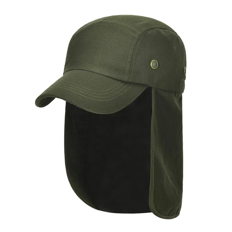 Fishing Hat Sun Protection Neck Flap Outdoor Hiking Cap Men Women Travel — image 10